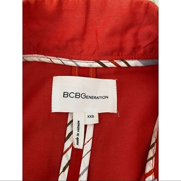 BCBGeneration Trench Coat With Hood - Picture 14 of 15